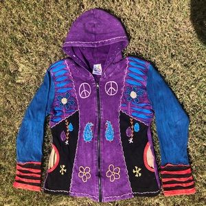 Hippie jacket. A perfect medium for fall.